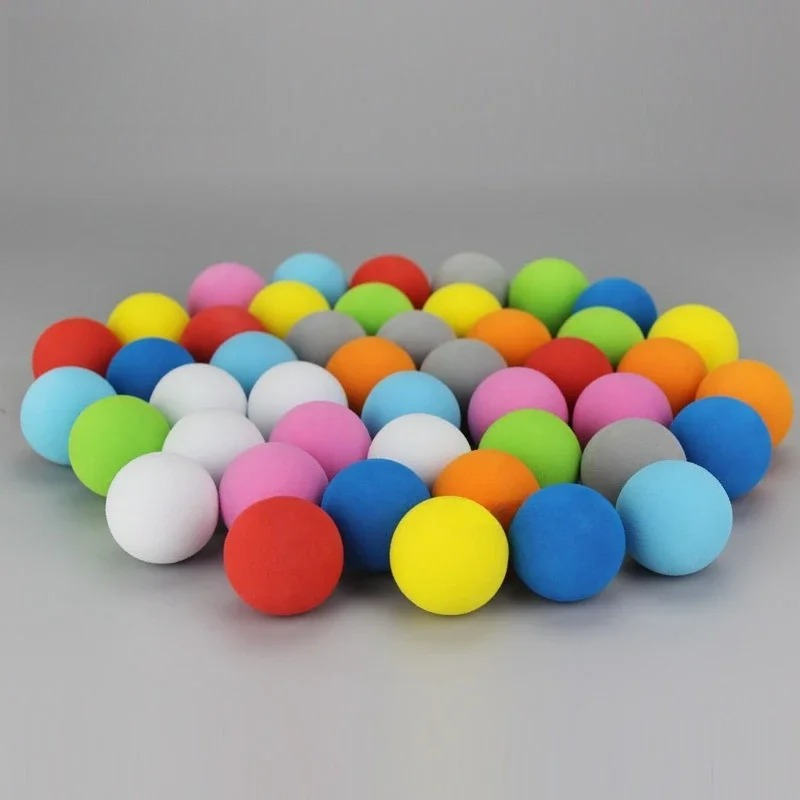 50pcs Golf Balls Random Color  - Golf Exercise Equipment ulasan dan harga