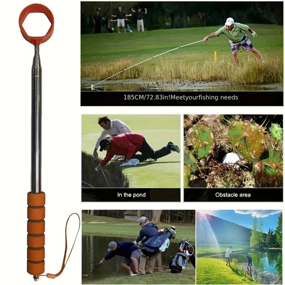 1 Piece Retractable Golf Ball  - Golf Exercise Equipment ulasan dan harga