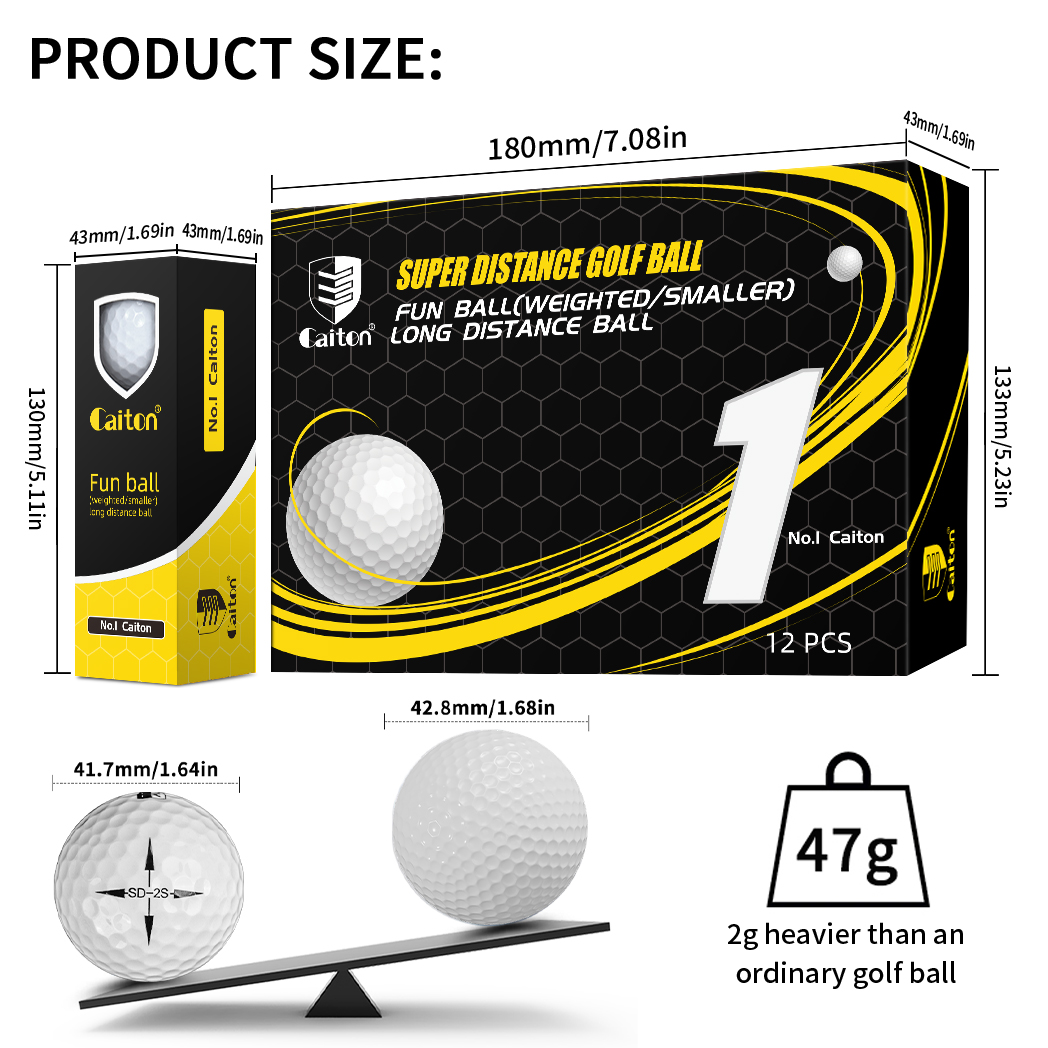 Caiton Ultimate Golf Balls 12/ - Golf Exercise Equipment ulasan dan harga