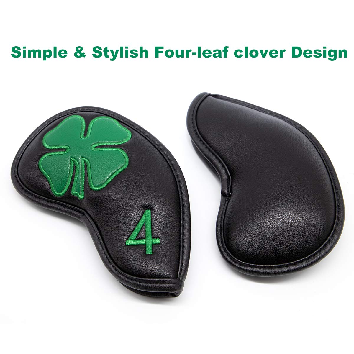 Golf Iron Head Covers Black Lu - Golf Club Iron Set ulasan dan harga