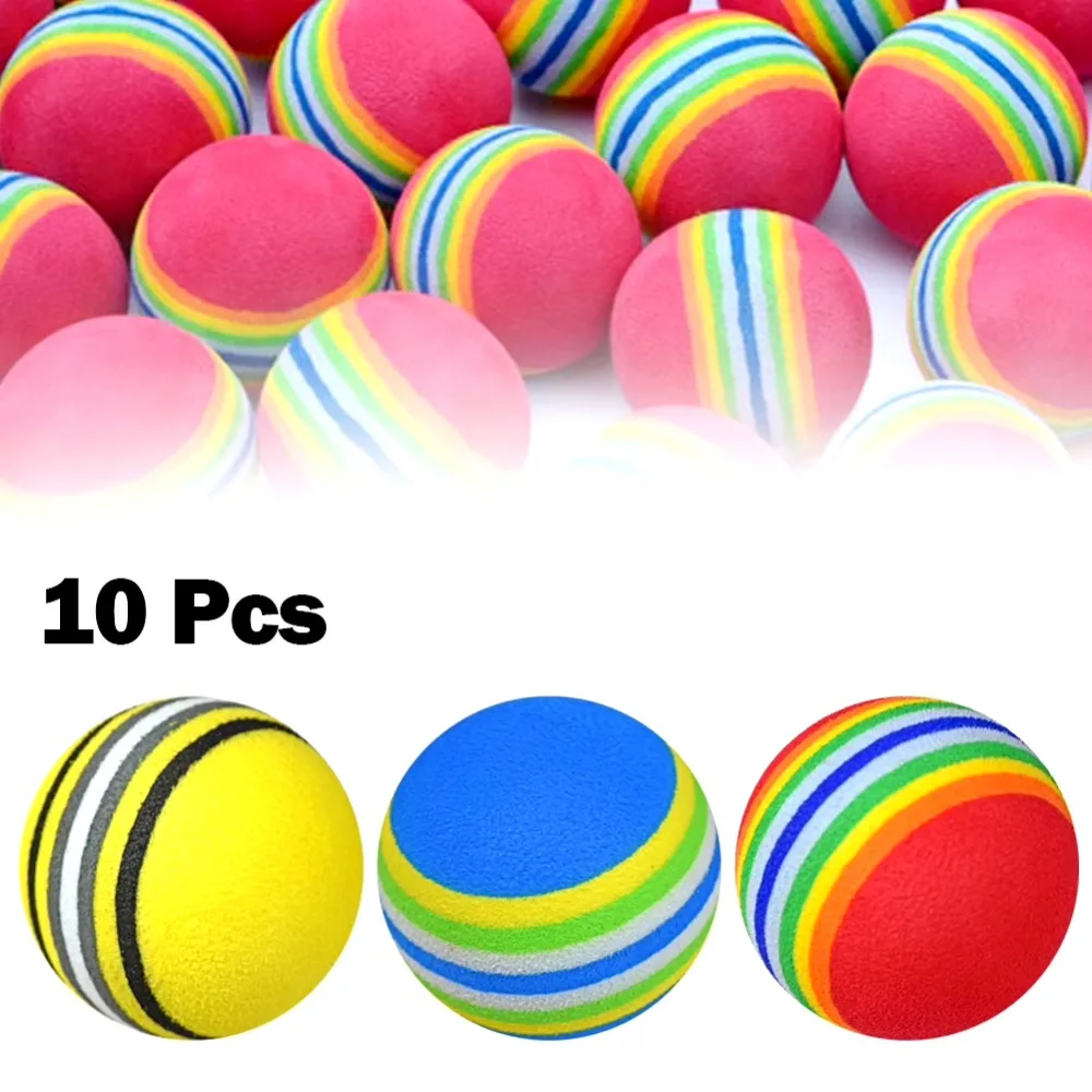 10Pcs 35mm Golf Practice Foam  - Golf Exercise Equipment ulasan dan harga
