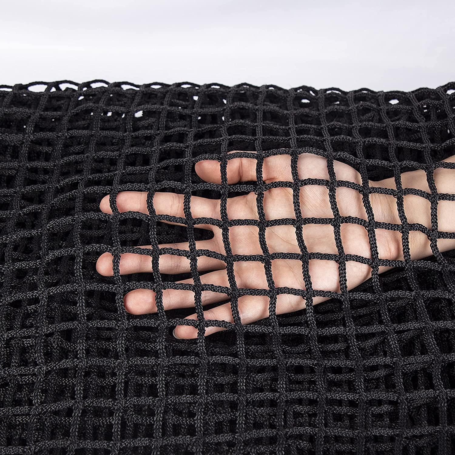 Black Soccer Backstop Net, Spo - Golf Exercise Equipment ulasan dan harga
