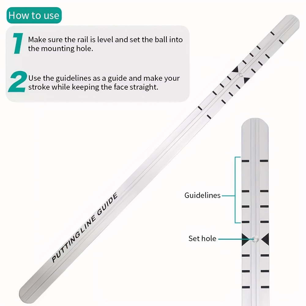 Golf Putting Line Guide Puttin - Golf Exercise Equipment ulasan dan harga