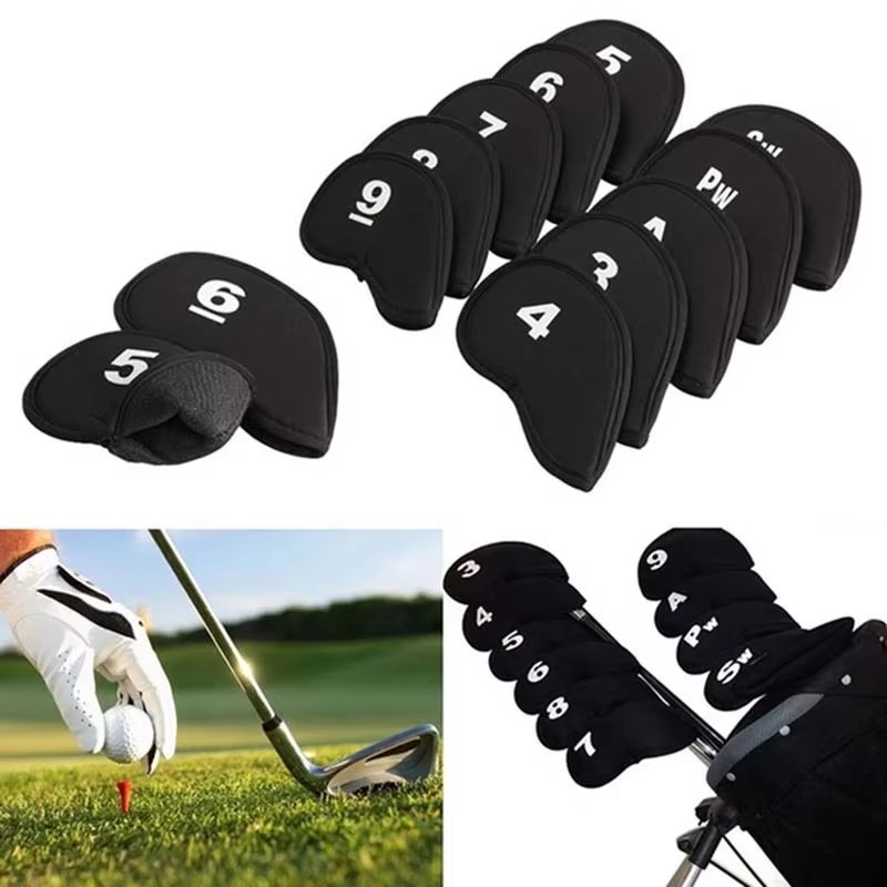 10Pcs Portable Golf Club Iron  - Golf Club Iron Set ulasan dan harga