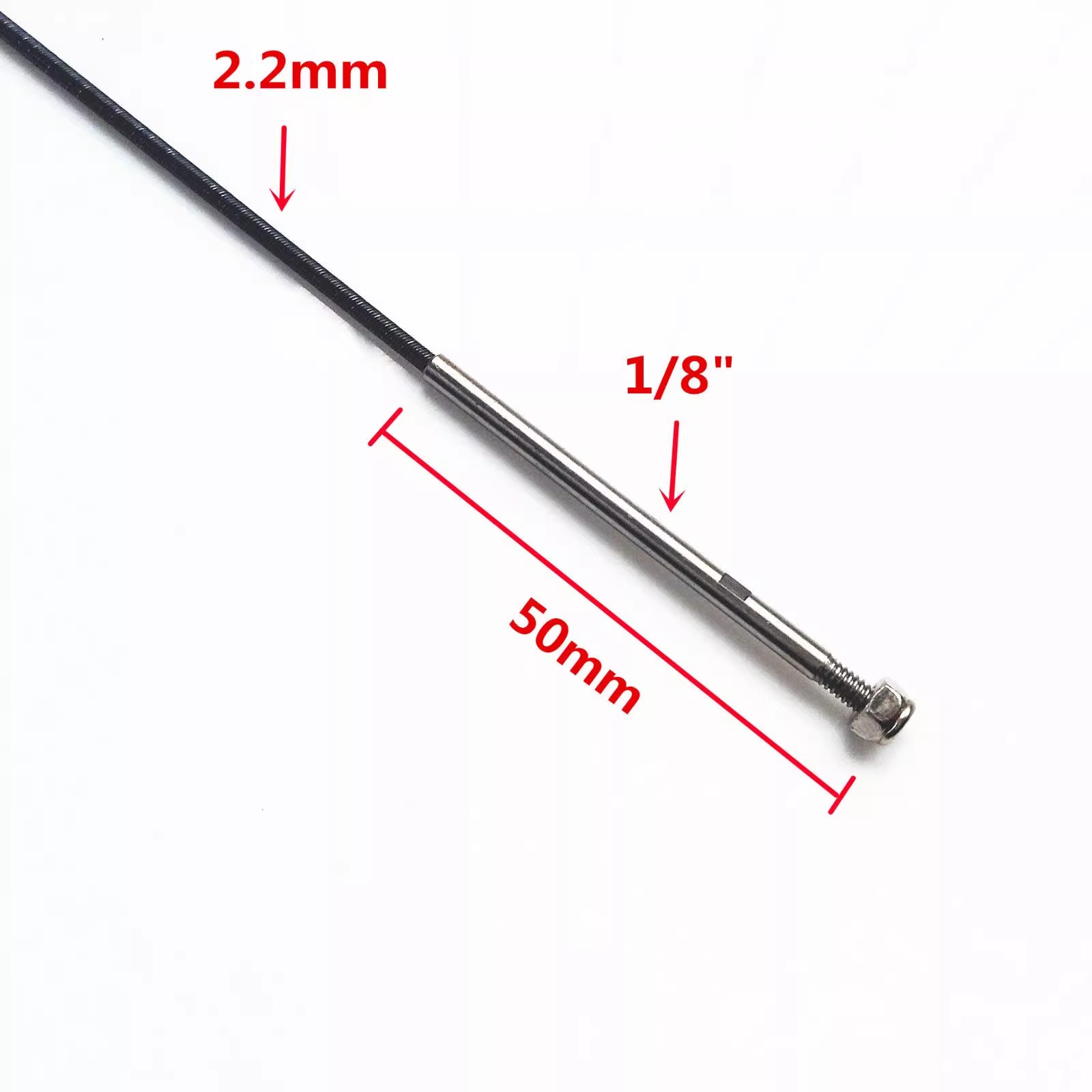 3.175mm Integrated Flex Shaft  - Shaft Flex Stiff ulasan dan harga