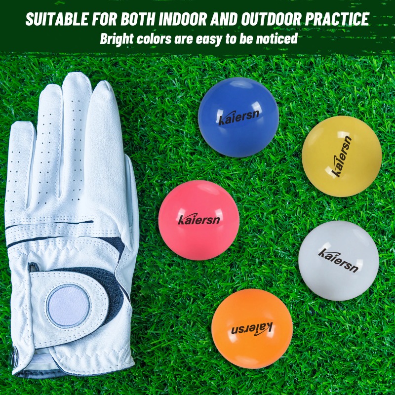 60mm Luminous Park Golf Balls  - Golf Exercise Equipment ulasan dan harga